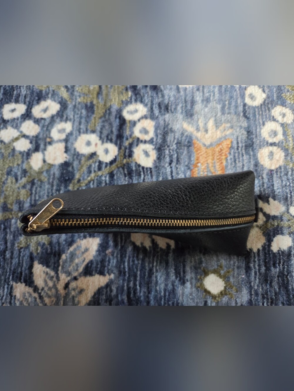 Portland Leather alpine pouch pebbled black - Picture 2 of 5